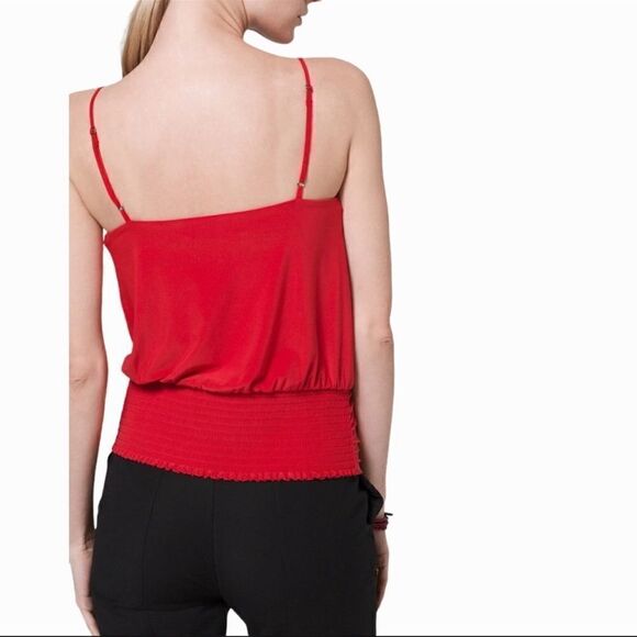 NWT BHWM Red Jersey Knit with Buttons - Picture 3 of 5